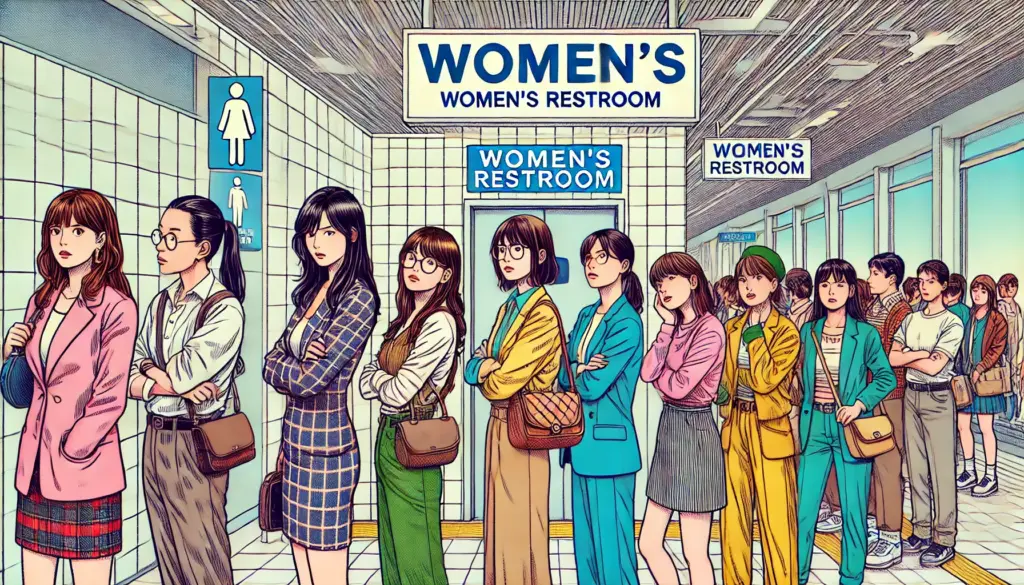 Are Long Lines at Women’s Bathrooms a Symbol of Gender Inequality? Exploring the Movement for Restroom Equity in Japan
